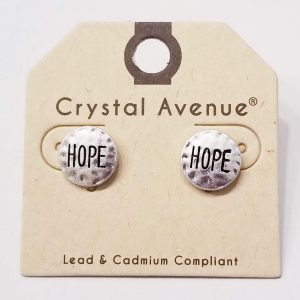 Hope Stud Earring - Silver