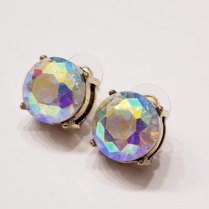 Iridescent Stud Earrings