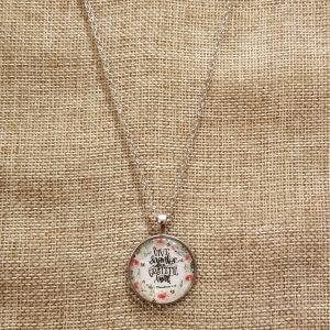 Give Thanks Pendant Necklace
