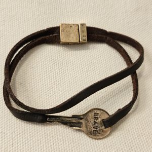 Brave Leather Bracelet