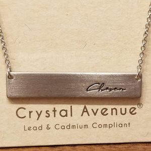Chosen Silver Bar Necklace