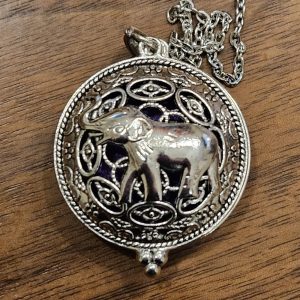 Elephant Aromatherapy Essential Oil Diffuser Necklace - Lead and Nickel Free
