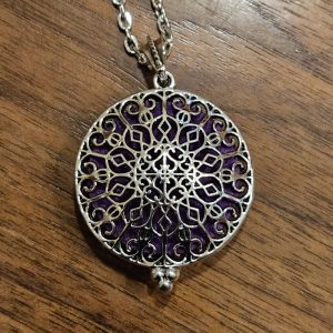 Mandala Aromatherapy Essential Oil Diffuser Necklace