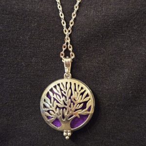 Tree of Life Essential Oil Diffuser Necklace