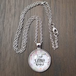 Trust in the Lord Pendant Necklace
